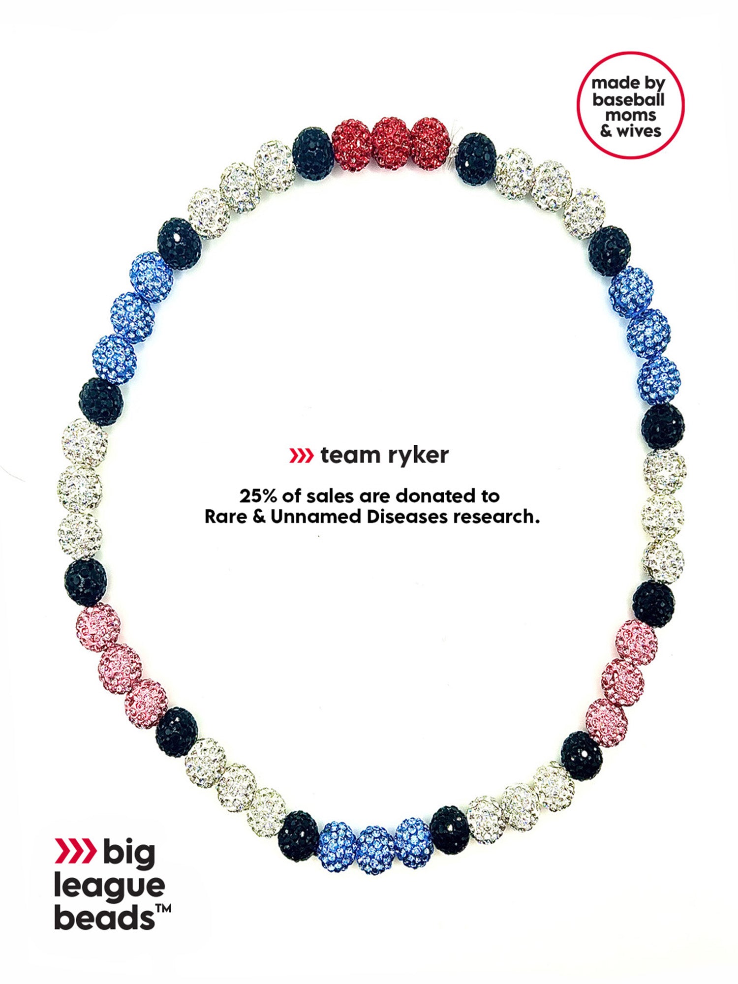 team-ryker-rare-diseases-research-donation-original-flash-baseball-necklace
