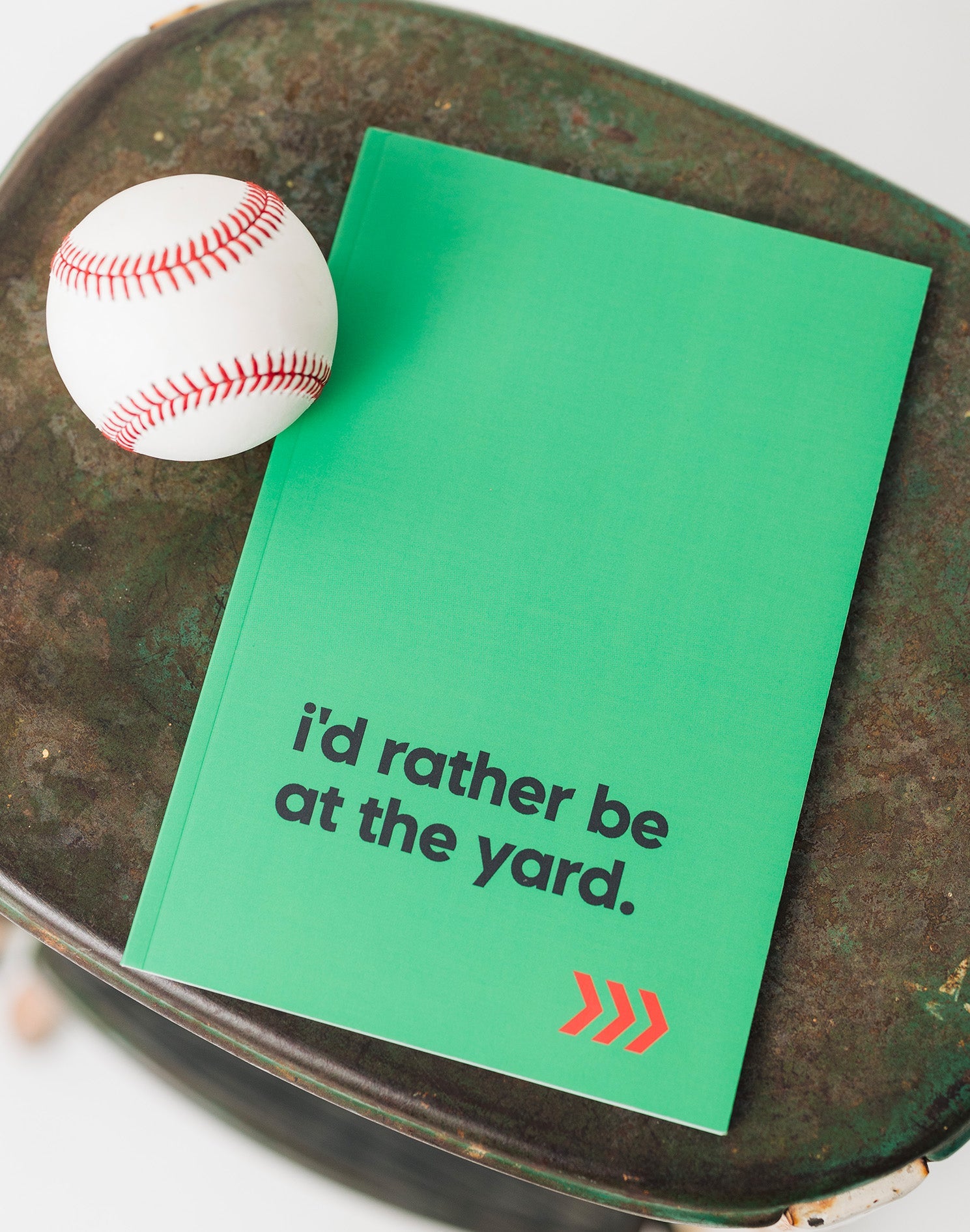 baseball-notebook-id-rather-be-at-the-yard-green-cover