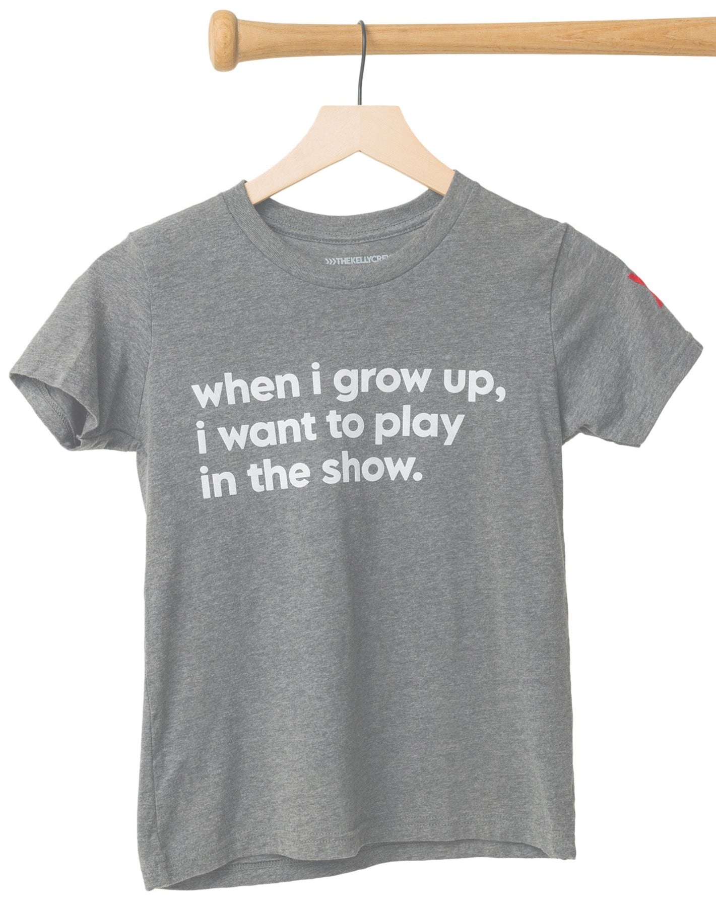 youth-when-i-grow-up-i-want-to-play-in-the-show-gray-baseball-tee